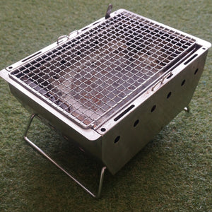 廃盤　入手困難　スノーピーク（snowpeak） IGTシステムBBQ BOX 焼武者 CK-130 焚火台・バーナー　卓上スタンド付