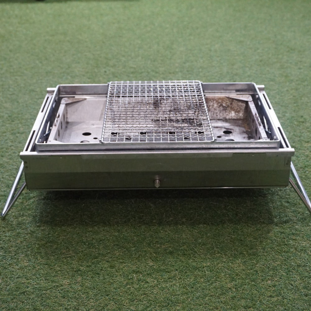 スノーピーク（snowpeak） リフトアップ BBQ BOX（ハンドル・焼きアミ欠品） CK-160 コンロ バーベキュー　炭火　卓上　IGT
