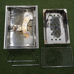 スノーピーク（snowpeak） リフトアップ BBQ BOX（ハンドル・焼きアミ欠品） CK-160 コンロ バーベキュー　炭火　卓上　IGT