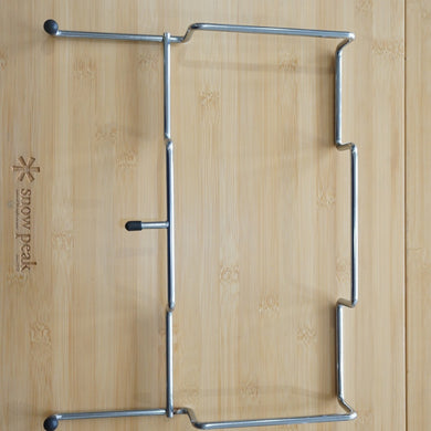 美品 スノーピーク（snowpeak） ガビングフレーム DB-005 テーブル・チェア　ゴミ袋掛け　ゴミ箱代用　アウトドアキッチン [10/28値下げ]