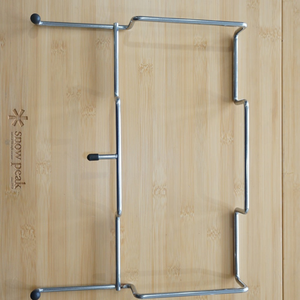 美品 スノーピーク（snowpeak） ガビングフレーム DB-005 テーブル・チェア　ゴミ袋掛け　ゴミ箱代用　アウトドアキッチン [10/28値下げ]