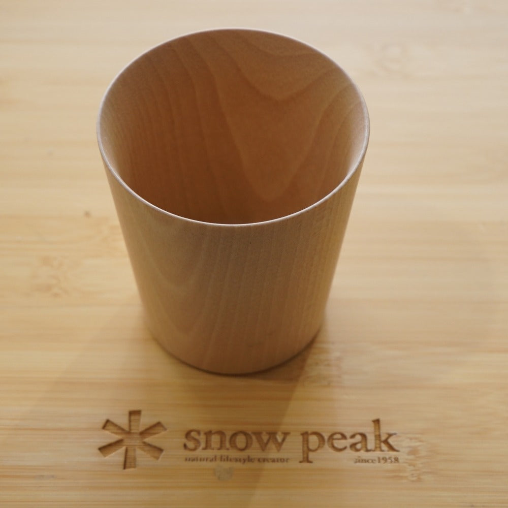 新品同様 スノーピーク（snowpeak） Kiki Cup M TW-062 テーブルウェア　木製　カップ