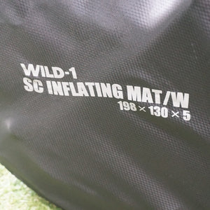 WILD-1 SCインフレーティングマットダブル WIM04-130 スリーピングギア　インフレーターマット スリーピングマット　エアーマット [8/7値下げ]