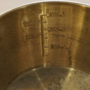 ユニフレーム（UNIFLAME） UFシェラカップ420 ブラス キッチンツール　食器　目盛り付き　真鍮