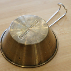 ユニフレーム（UNIFLAME） UFシェラカップ420 ブラス キッチンツール　食器　目盛り付き　真鍮