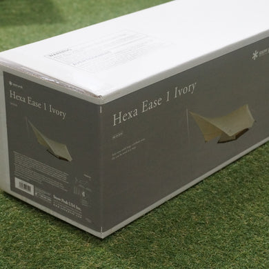 【入手困難・超レア】未使用 スノーピーク（snowpeak） Hexa Ease 1 in Ivory SDI-101-IV-US テント　ソロ　キャンプ ヘキサタープ・テント　USA限定モデル [送料無料]