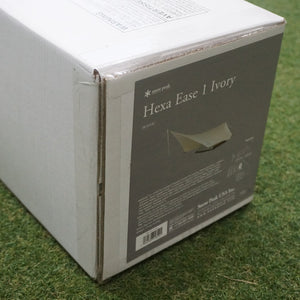 【入手困難・超レア】未使用 スノーピーク（snowpeak） Hexa Ease 1 in Ivory SDI-101-IV-US テント　ソロ　キャンプ ヘキサタープ・テント　USA限定モデル [送料無料]
