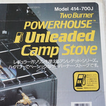 画像をギャラリービューアに読み込む, コールマン（Coleman） ツーバーナー POWERHOUSE Unleaded Camp Stove 414-700J 焚火台・バーナー ホワイトガソリン レギュラーガソリン対応