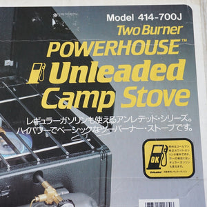 コールマン（Coleman） ツーバーナー POWERHOUSE Unleaded Camp Stove 414-700J 焚火台・バーナー ホワイトガソリン レギュラーガソリン対応