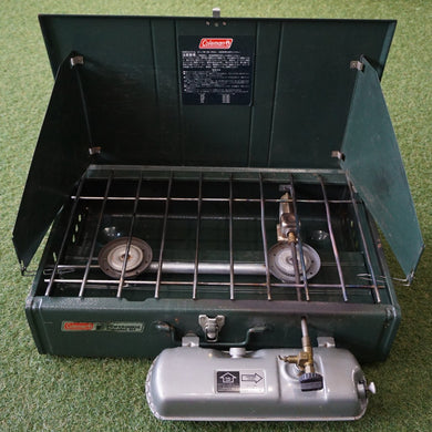 コールマン（Coleman） ツーバーナー POWERHOUSE Unleaded Camp Stove 414-700J 焚火台・バーナー ホワイトガソリン レギュラーガソリン対応