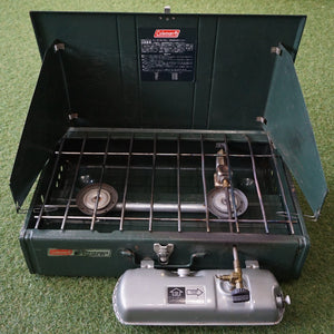 コールマン（Coleman） ツーバーナー POWERHOUSE Unleaded Camp Stove 414-700J 焚火台・バーナー ホワイトガソリン レギュラーガソリン対応