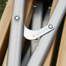 画像をギャラリービューアに読み込む, 美品 スノーピーク（snowpeak） Teke!チェア ブラック FES-185 テーブル・チェア　ブラック　竹　6号帆布　中央収束チェア　雪峰祭2020秋　限定版 [11/17値下げ]