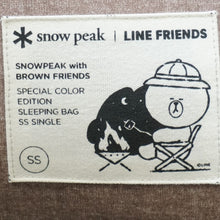 画像をギャラリービューアに読み込む, 美品 スノーピーク（snowpeak） SSシングル　LINEFRIENDS BD-105LF スリーピングギア　セパレートシュラフ 寝袋・寝具　下限温度5度