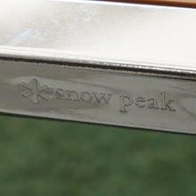 画像をギャラリービューアに読み込む, 美品 スノーピーク（snowpeak） エントリーIGT CK-080 グリルシステム　キャンプテーブル　400mm高さ　IGTオプション利用可能