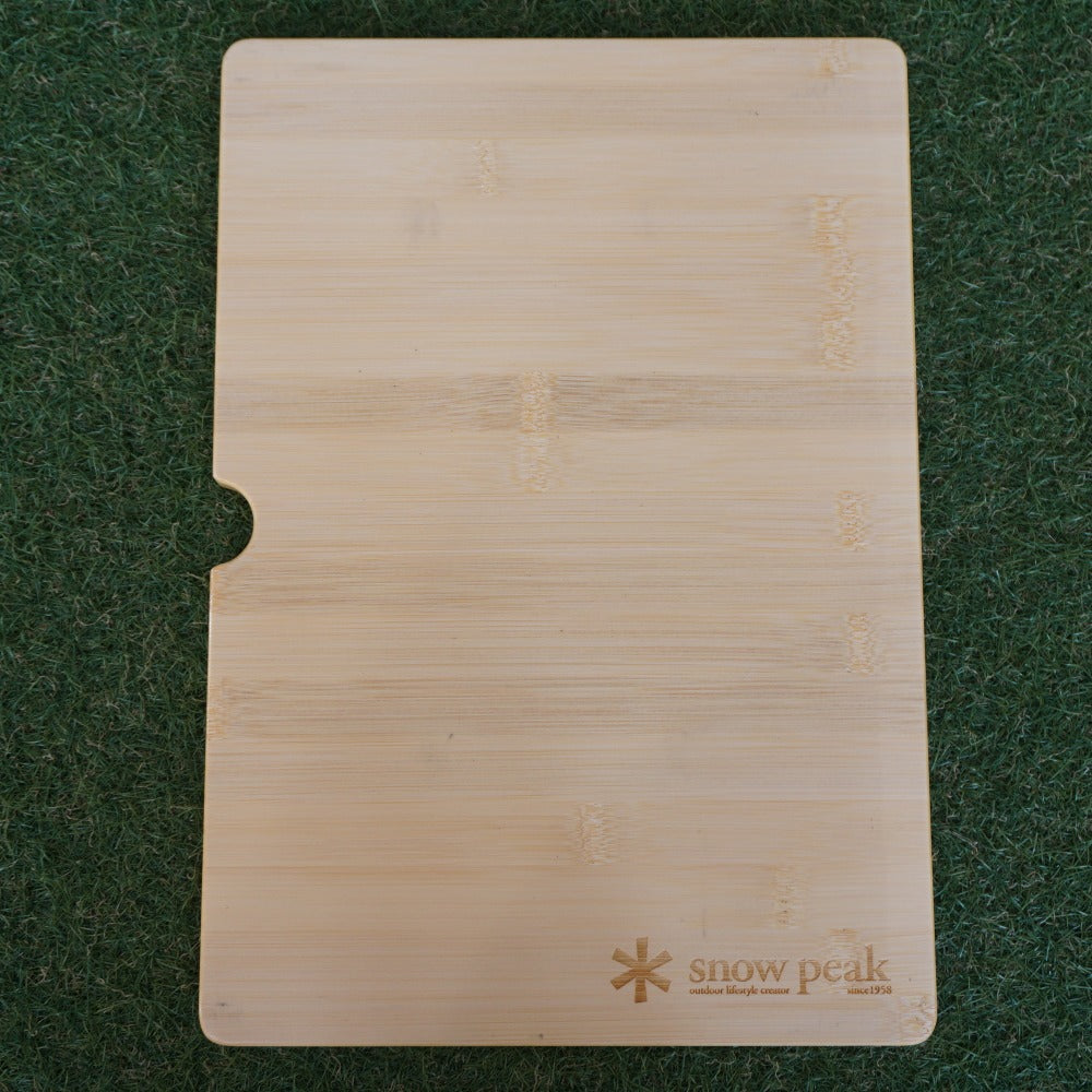 美品 スノーピーク（snowpeak） IGTウッドテーブル（S）竹 CK-125T グリルシステム アイアングリルテーブル専用オプション 天板　1ユニットサイズ