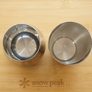 【未使用　入手困難】新品同様 スノーピーク（snowpeak） グラデーションポリッシュタンブラーセット PG-241 テーブルウェア　ポイントギフト 非売品　レア [12/2値下げ]