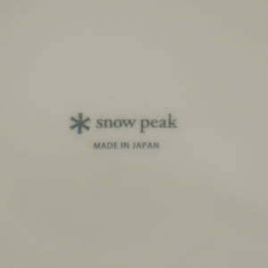 スノーピーク（snowpeak） ノキ　プレートM 2枚セット TW-253 テーブルウェア　強化磁気　野器