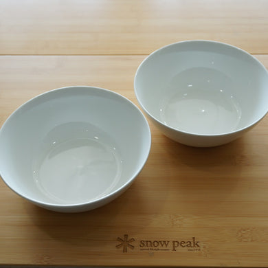 スノーピーク（snowpeak） ノキ　ボウルL 2個セット TW-264 テーブルウェア　950ml　磁気　野器 [9/26値下げ]
