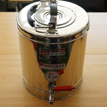 画像をギャラリービューアに読み込む, 美品  ミンテージ（MINTAGE）　ウォータージャグ5L キッチンツール　水分補給　保冷　保温　ステンレス製