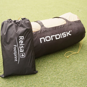 【組立確認済】美品 ノルディスク（nordisk） レイサ4 ジャパン ベージュ＆フットプリント 122040 テント　4人用　トンネル型　2ルーム [送料無料]