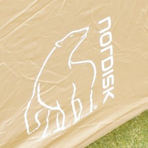 【組立確認済】美品 ノルディスク（nordisk） レイサ4 ジャパン ベージュ＆フットプリント 122040 テント　4人用　トンネル型　2ルーム [送料無料]