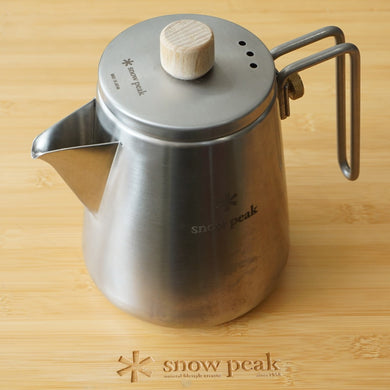 スノーピーク（snowpeak） フィールドバリスタケトル CS-115 キッチンツール　コーヒーポット　ハンドル着脱可能　ケトル　1リットル