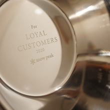画像をギャラリービューアに読み込む, 未使用 スノーピーク（snowpeak） ミラーポリッシュ シェラカップ2020 for LOYAL CUSTOMERS テーブルウェア 非売品　記念品 バックパッカーズカップ