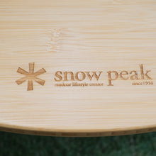 画像をギャラリービューアに読み込む, 美品 スノーピーク（snowpeak） ワンアクションちゃぶ台竹M LV-071T テーブル・チェア　ローテーブル　折りたたみテーブル　ご家庭でも活躍 [10/27値下げ]