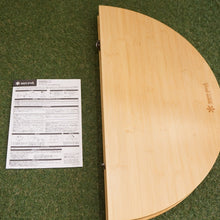 画像をギャラリービューアに読み込む, 美品 スノーピーク（snowpeak） ワンアクションちゃぶ台竹M LV-071T テーブル・チェア　ローテーブル　折りたたみテーブル　ご家庭でも活躍 [10/27値下げ]