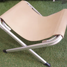 画像をギャラリービューアに読み込む, 美品 スノーピーク（snowpeak） ローチェアオットマン　カーキ LV-103KH テーブル・チェア　ローチェア30対応　薪置き [送料無料]