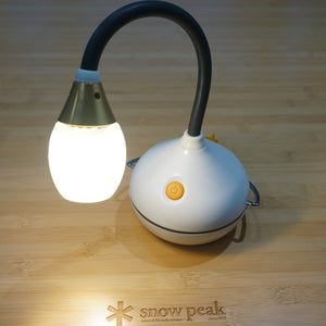 【点灯確認済】美品 スノーピーク（snowpeak） ソリッドステートランタン チューリップ ES-030 ランタン・ライト LEDランタン　単1乾電池3本必要 [10/27値下げ]