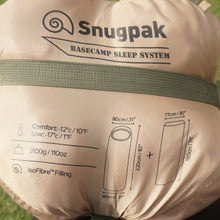画像をギャラリービューアに読み込む, 美品 スナグパック（Snugpak） ベースキャンプスリープシステム SP15704DO スリーピングギア　オールシーズン対応　寝袋　シュラフ　レイヤーシステム [10/27値下げ]