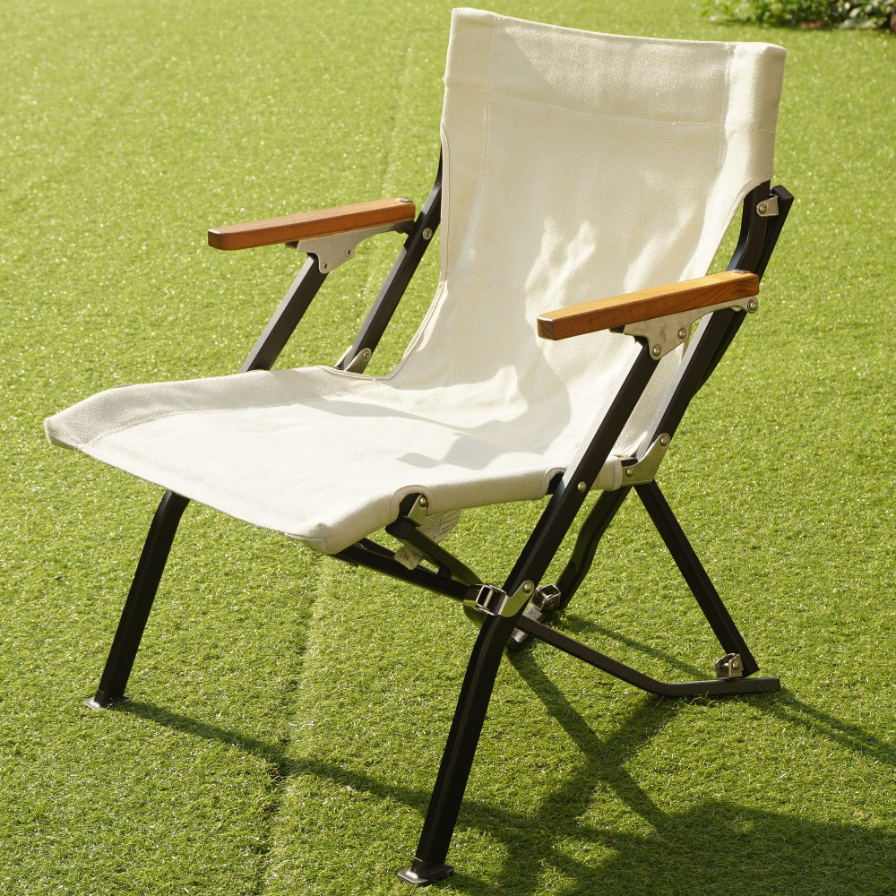 美品 スノーピーク（snowpeak） ローチェアショートアイボリー LV-093IV テーブル・チェア　人気のロースタイル・人気カラー [12/2値下げ]