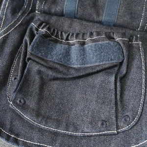未使用 スノーピーク（snowpeak） Kids TAKIBI デニム ベスト JK-20AK113 ジャケット INDIGO キッズ　焚火に最適　燃えにくいデニム素材 [送料無料]