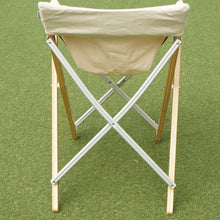 画像をギャラリービューアに読み込む, 美品 スノーピーク（snowpeak） Take!チェア LV-085 テーブル・チェア アイボリー　竹　6号帆布　中央収束チェア [送料無料] [10/13値下げ]