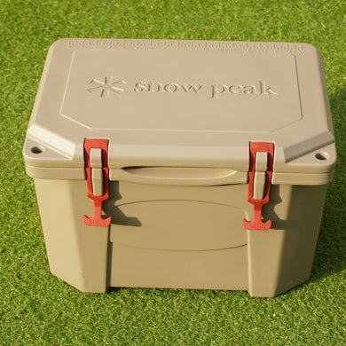 【廃盤】美品 スノーピーク（snowpeak） ハードロッククーラー　20QT UG-301GY バッグ＆コンテナー　極厚 クーラーボックス 19L　グリズリー社製 [送料無料]
