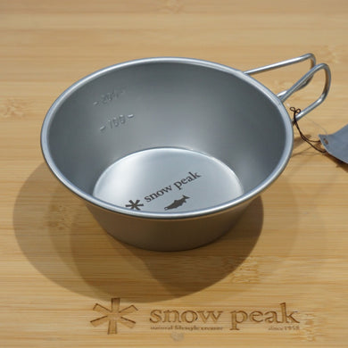 【限定品】美品 スノーピーク（snowpeak） SP×TONEDTROUT限定シェラカップ E-103TT テーブルウェア　ステンレス製　カップ [10/13値下げ]