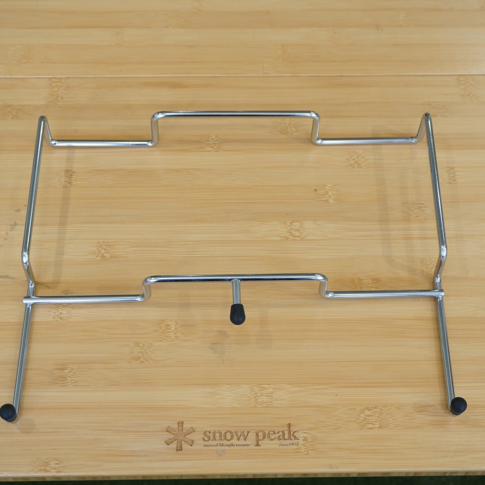 美品 スノーピーク（snowpeak） ガビングフレーム DB-005 グリルシステム　天板に設置　ゴミ袋掛け　ゴミ箱代用　アウトドアキッチン [送料無料]