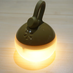 【点灯確認済】美品 スノーピーク（snowpeak） たねほおずき もり ES-041GR ランタン・ライト　LED　ランプ　グリーン [送料無料]