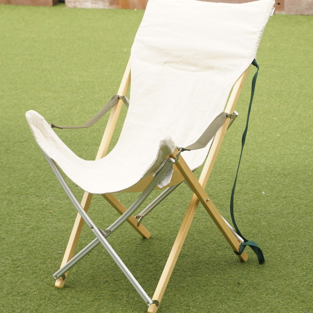 美品 スノーピーク（snowpeak） Takeチェアロング LV-081R テーブル・チェア　定番　ロースタイル　安定　竹　中央収束 [送料無料]