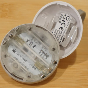 【点灯確認済】美品 スノーピーク（snowpeak） たねほおずき　ゆき ES-041R WH ランタン・ライト LEDミニランタン　ランプ　ホワイト [送料無料]