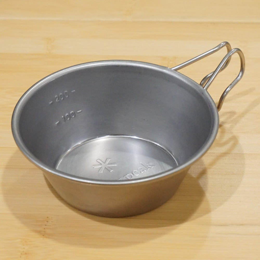 美品 スノーピーク（snow peak） シェラカップ E-103 テーブルウェア　ステンレス製　100g　310ml　定番アイテム　軽量カップ　コップ [送料無料]