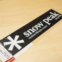 画像をギャラリービューアに読み込む, 未使用 スノーピーク（snow peak） ロゴステッカー アスタリスク NV-004 フィールドギア　シール　アウトドア　お車などに [送料無料]