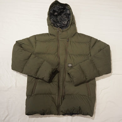 スノーピーク（snowpeak） ユーティリティーポケットダウンジャケット JK-14AU001 ダウンジャケット 古着 オリーブ ユニセックス サイズ/L [送料無料]