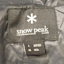 画像をギャラリービューアに読み込む, スノーピーク（snowpeak） ユーティリティーポケットダウンジャケット JK-14AU001 ダウンジャケット 古着 オリーブ ユニセックス サイズ/L [送料無料]
