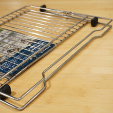 画像をギャラリービューアに読み込む, 未使用 ユニフレーム（UNIFLAM） UFディッシュラック No.662595 キッチンツール　食器水切り　ラック　ステンレス製　錆びにくい　 [送料無料]