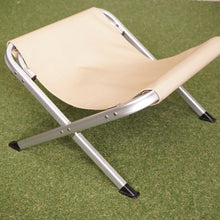 画像をギャラリービューアに読み込む, 美品 スノーピーク（snow peak） ローチェアオットマン　カーキ LV-103KH テーブル・チェア　ローチェア30に対応　薪置きにも [送料無料]