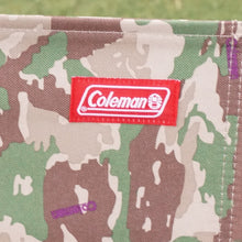 画像をギャラリービューアに読み込む, 美品 コールマン（Coleman） コンパクトフォールディングチェア　カモ柄 2000010507 テーブル・チェア　ローチェア　アウトドアチェア [送料無料]