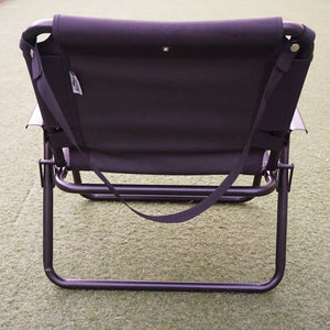Onway Festcamp エッチングチェアBK FC-5103-BLK テーブル・チェア　ローチェア　軽量　肩掛けベルトで持ち運び便利　ワイド [送料無料][11/11値下げ]
