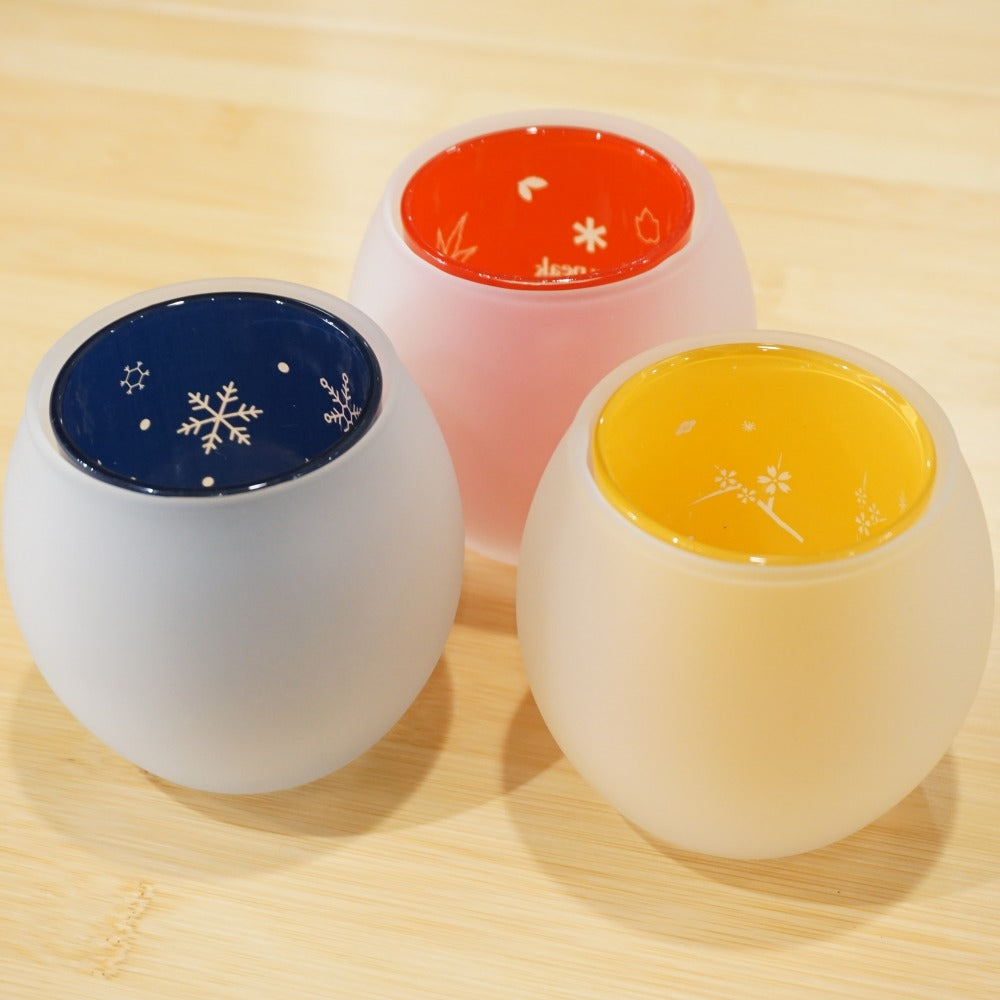 新品同様 スノーピーク（snow peak） キャンドルホルダー3個セット UG-265/266/267 フィールドギア Amazon限定　もみじ　はな　ゆき [12/22値下げ]